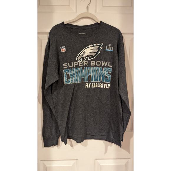 Preowned Port Company NFL Philadelphia Eagles Super Bowl 52 World Champions M - Picture 1 of 4